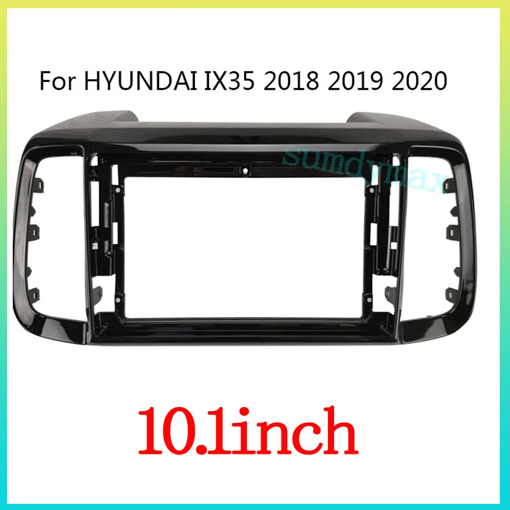 

Автомобильный радиоприемник 10,1 дюйма для HYUNDAI TUCSON IX35 2018-2020, большой экран, 2 Din, android, автомобильный радиоприемник, рамка