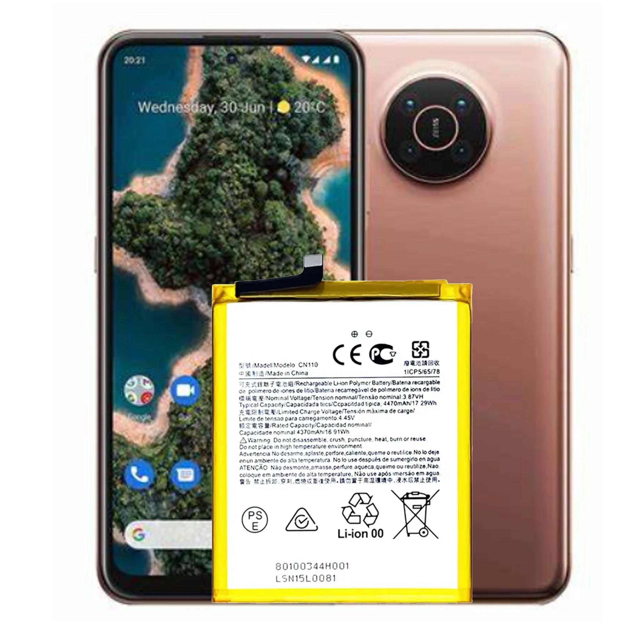 100% Original High-Quality Replacement Battery