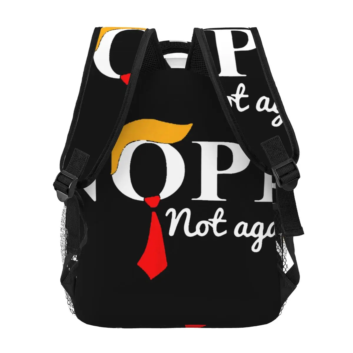 Nope Not Again Casual Backpack Unisex Students Leisure Travel Computer Backpack