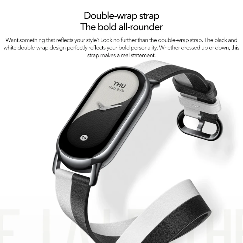 ln stock Global Version Xiaomi Band 8 1.62'' AMOLED Ultra Long Battery Life 16 Days Smart Bracelet 150+ Sport Modes 2