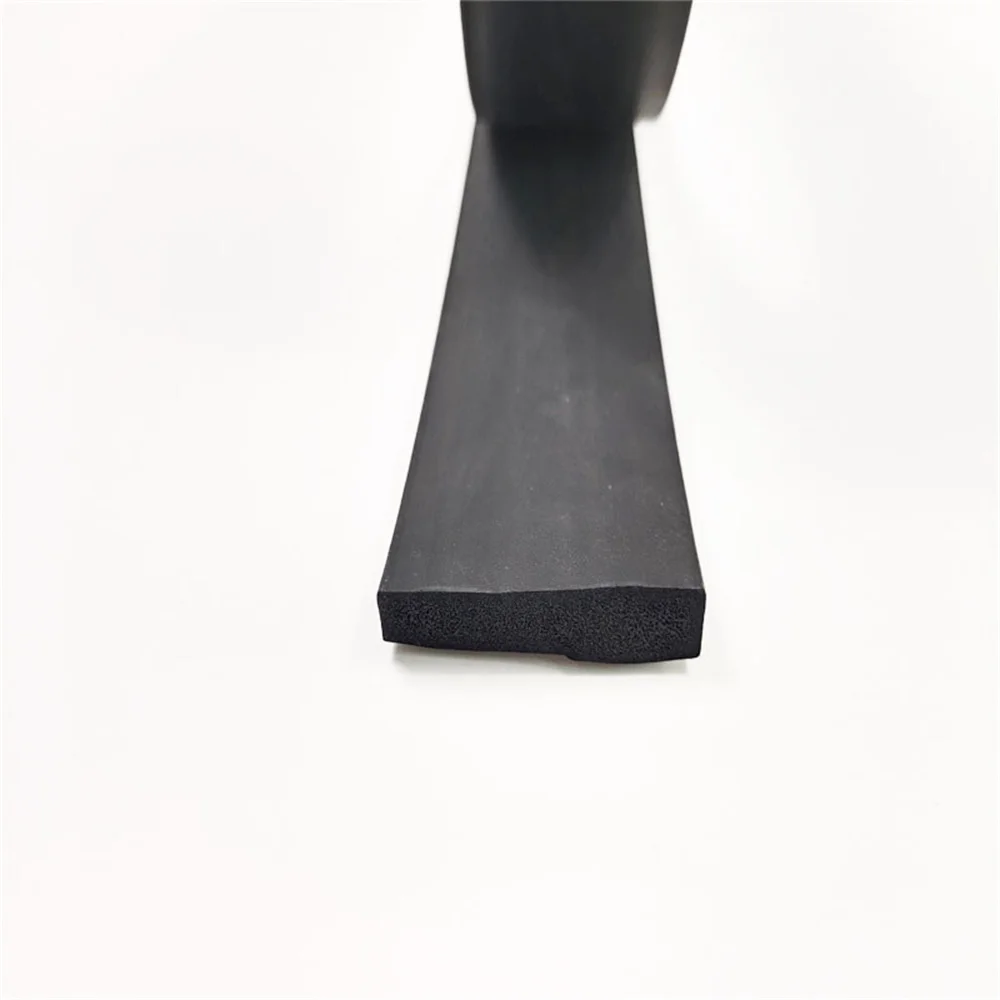 EPDM Rubber Foaming Sealing Strips Length 1M to 10M Width 5mm to 17mm
