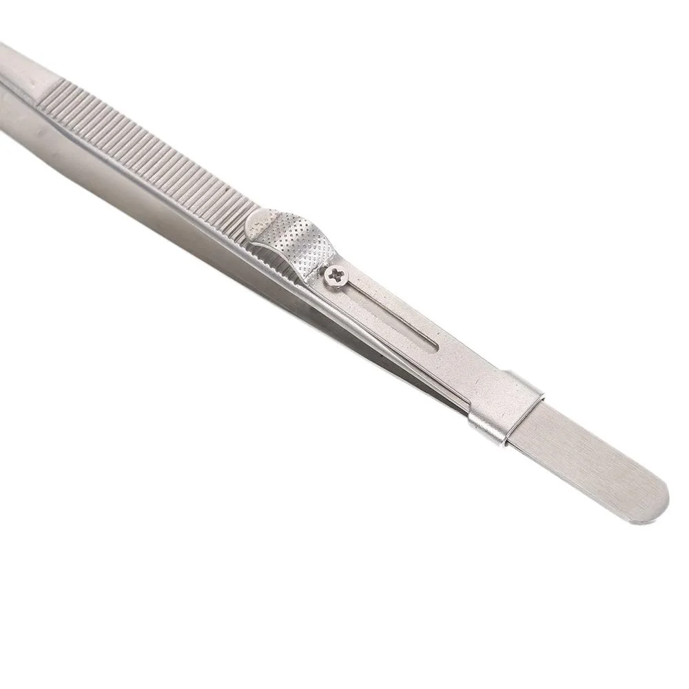 Precision Tweezers Multnctional 304 Stainless Steel Tweezers Practical Gem Identification Tweezer Tool