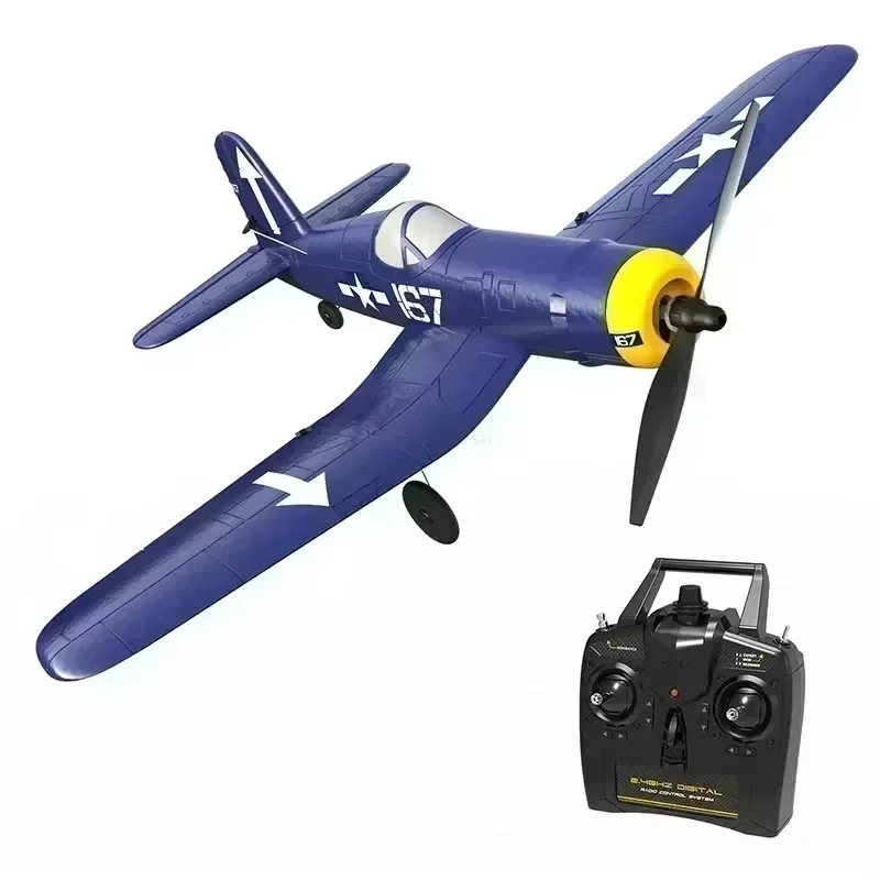 Hot Rc Airplane F4u Corsair Wwii Remote Control Plane Rc Plane 2ghz 4ch 6 Axis 761-8 Rtf Epp Foam Aircraft Kids Toy Special Gift 2