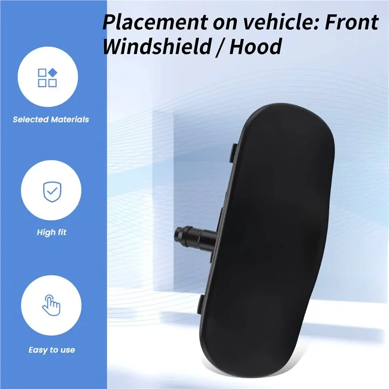 M46K-L&R 앞유리 와셔 노즐 스프레이 제트 8J0955987G / 8J0955988G - A1 A3 A4 A5 A6 A8 Q7 TT 05-15 가열식