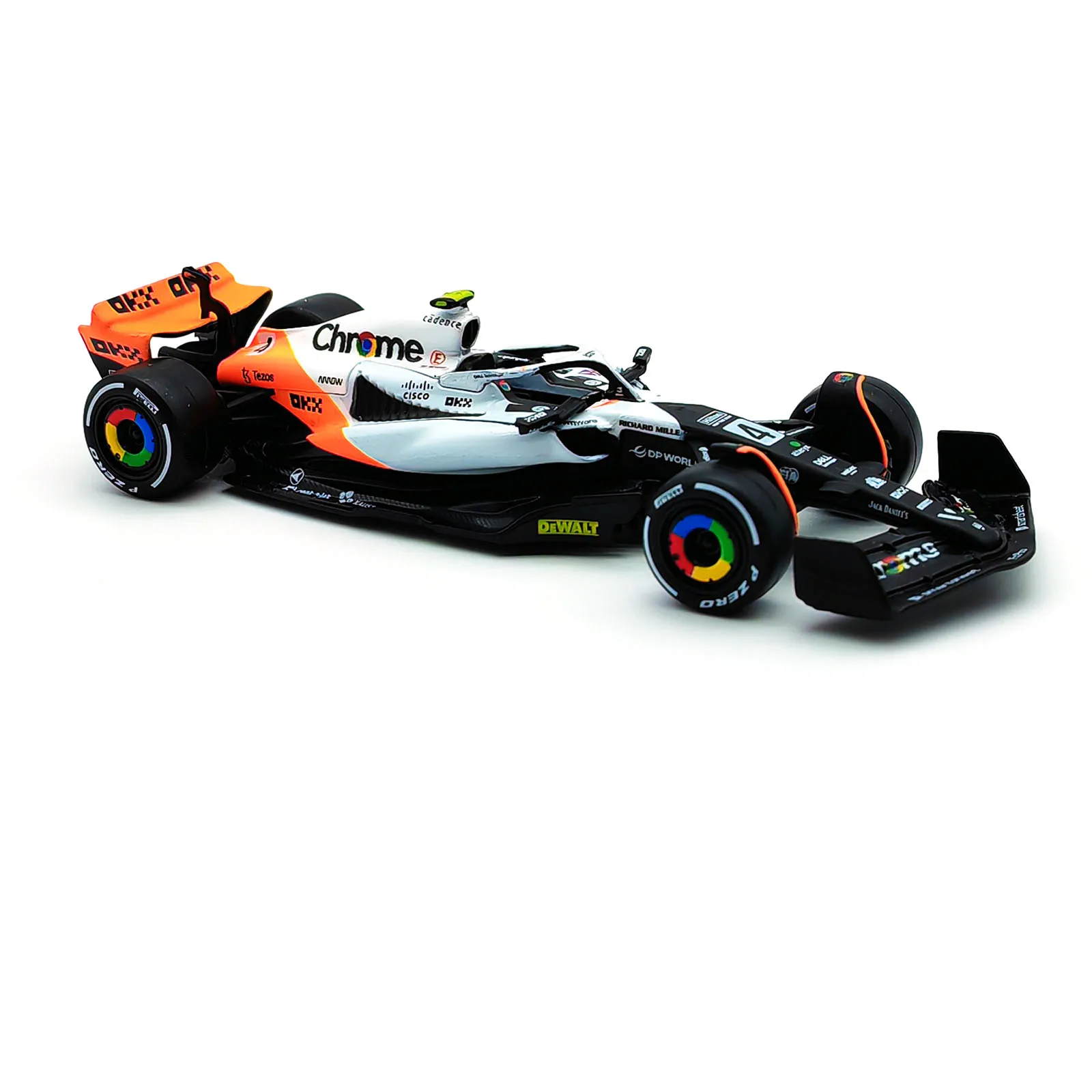 Bburago 1:43 2024 F1 Mercedes-AMG W15 #44 Hamilton Mclaren MCL38 MCL60 Monaco GP #4 Norris #81 Piastri Formula Car Model Gifts 5