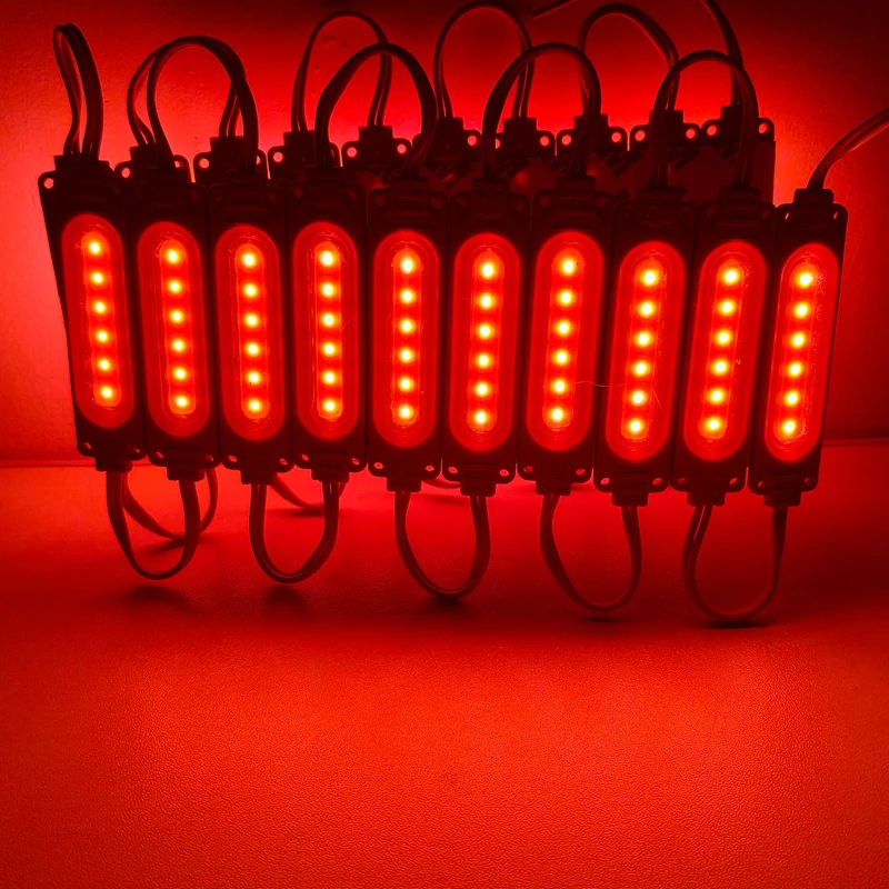LED Modules 20-pack LED COB Module Light 12V Super Bright IP65 Waterproof for Advertisement Shop Signboard Letter Light-box Decor