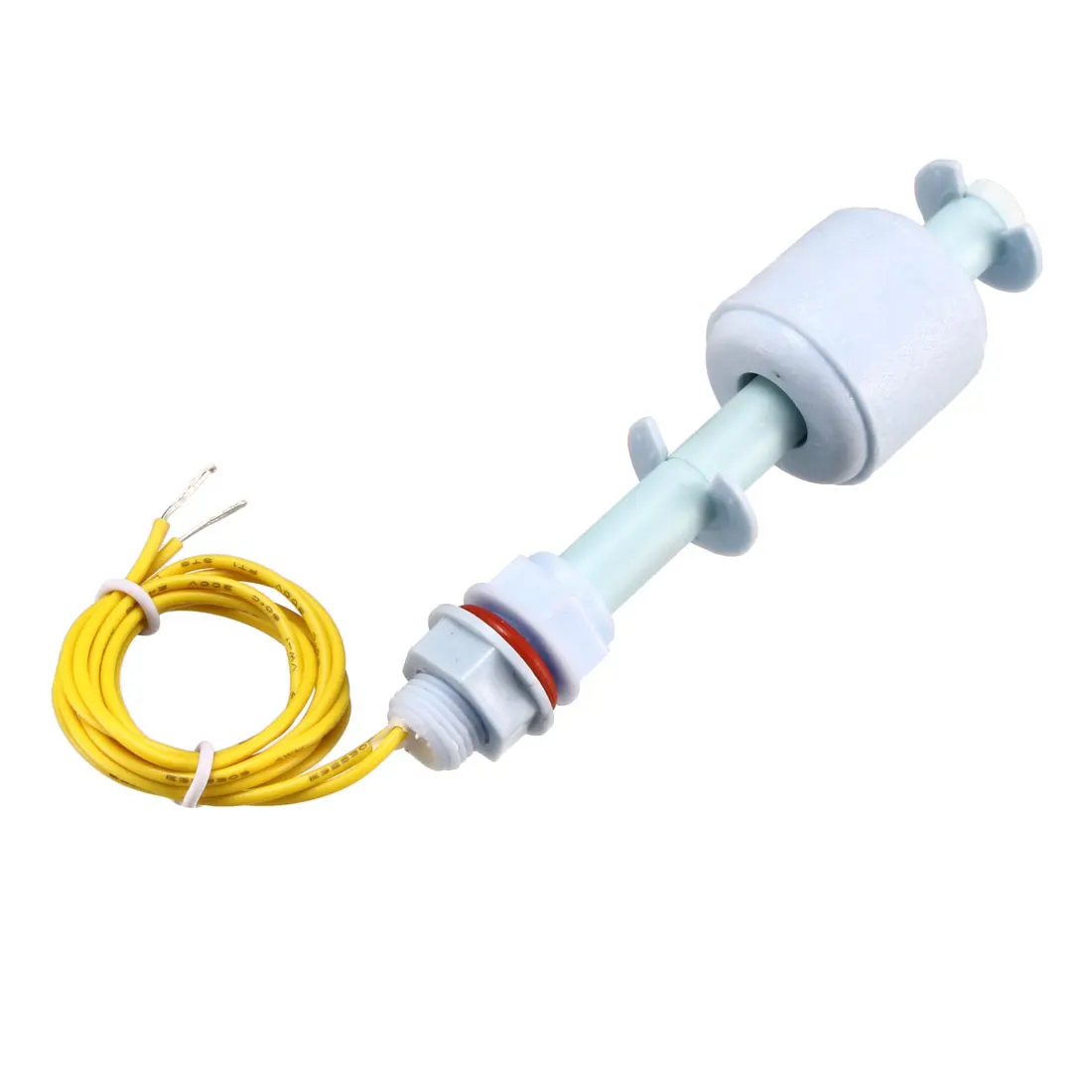 2pcs PP Float Switch M10 90mm Fish Tank Vertical Liquid Water Level Sensor Plastic Blue ZP7510 Float Switch