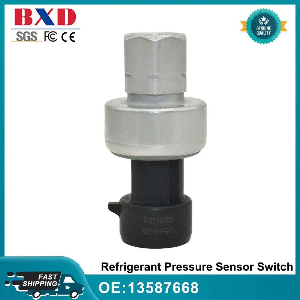 

OEM 13587668 13502759 13587697 A/C Датчик Давления Хладагента переключатель подходит для Buick Cadillac Ford GMC Chevrolet