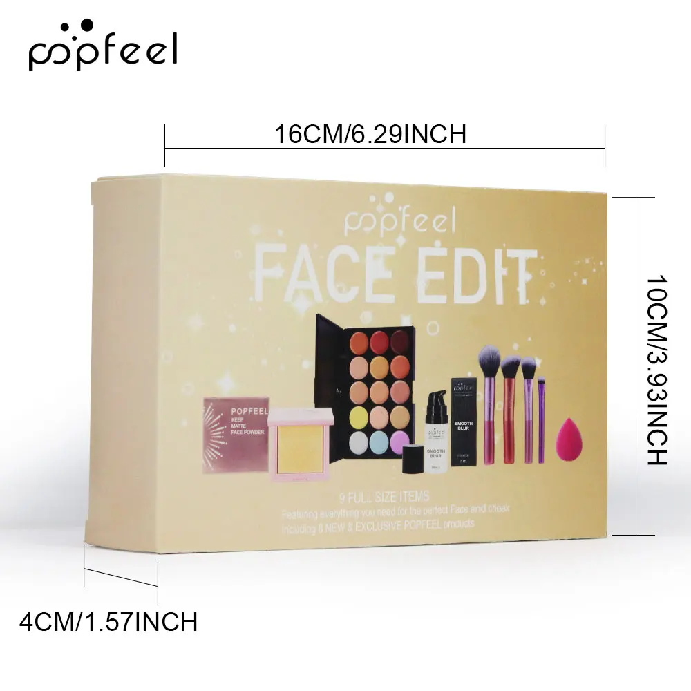 Makeup Set Makeup Kit POPFEEL Makeup Kit