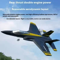 New 2.4g Remote Control Aircraft Fighter Fixed Wing Glider Foam Aircraft Crashworthy Fall Resistant Model Boy Birthday Toys Gift 1