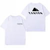 Trendy Fitness Pure Cotton Short-sleeved Summer Fashion White Comfortable Breathable Sports Short-sleeved T-shirt Unisex 1