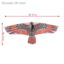 

Flying Hawk Scarecrow Garden Bird Yard Kite Scarer Home Decoration Crow Repeller