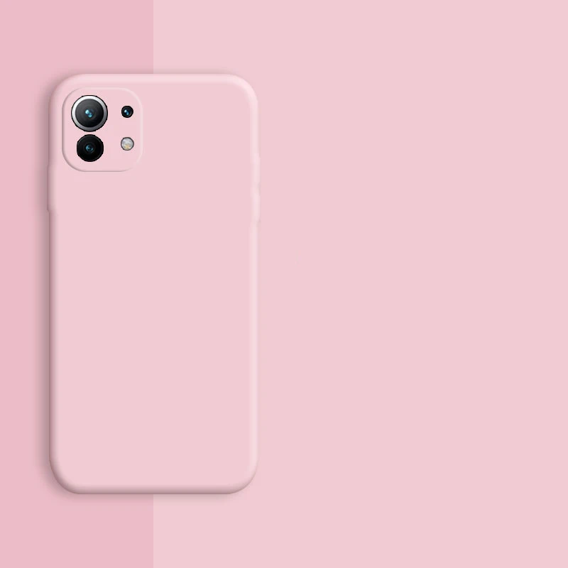Premium Liquid Silicone Shockproof Phone Case - Soft Protective Cover