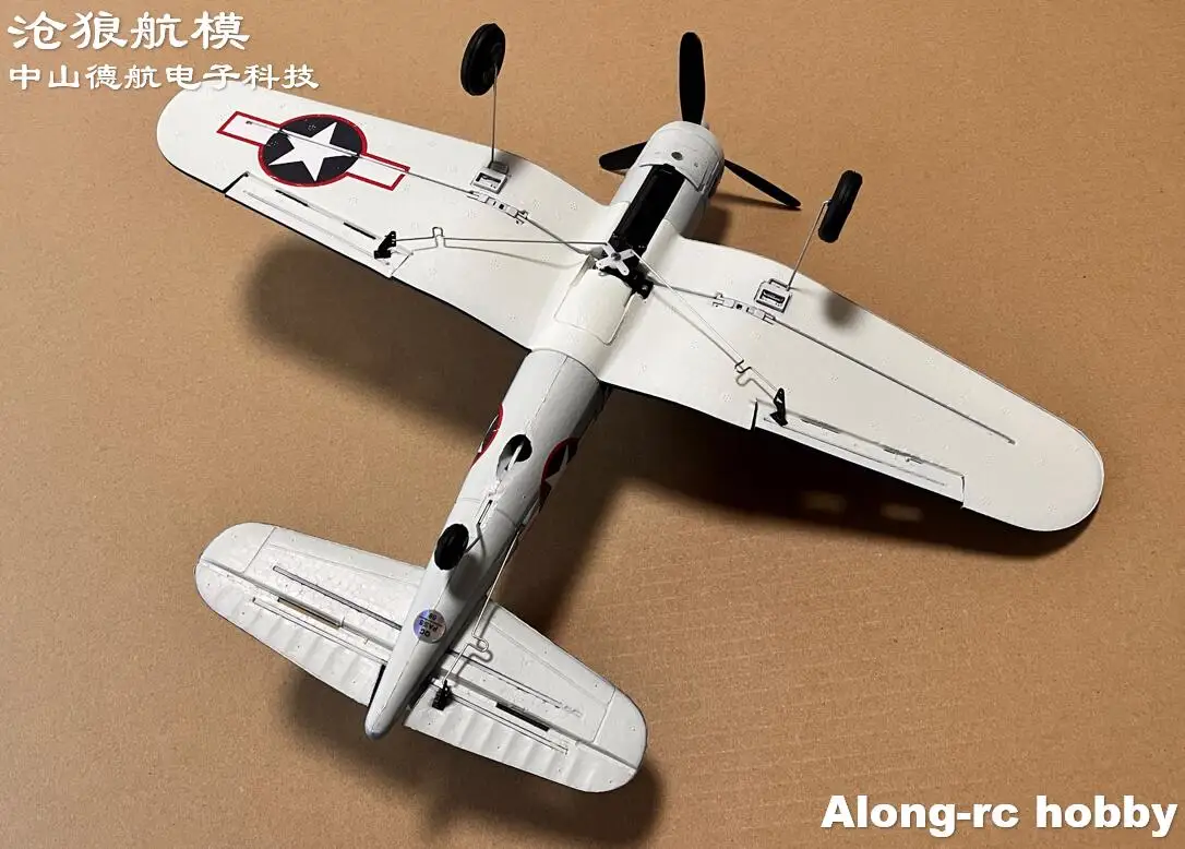 Volantexrc 761-08 F4U Corsair Fighter 400mm WingSpan 2.4G Remote Control Aircraft RTF One Stunt With Xpilot Stabilization System 3