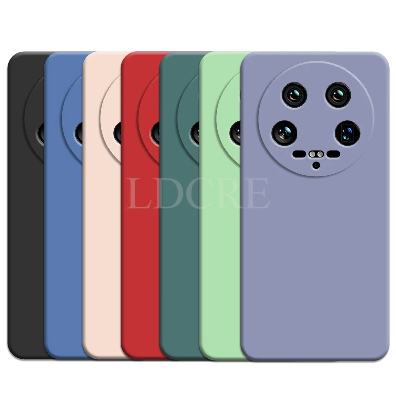 Per Xiaomi 14 Ultra Case Custodia In Silicone Liquido Coque Plain Cover Xiaomi 14 Ultra Case Custodia Protettiva In Tpu Xiaomi 14 Ultra Cover
