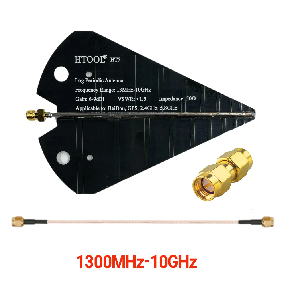 Antenna Log Periodica UWB 1.35GHz-9.5GHz - Professionale, Larga Banda