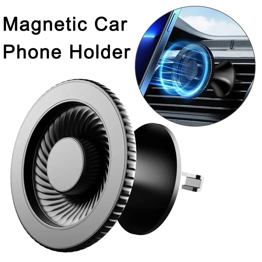

Magnetic Car Phone Holder Car Air Vent Phone Stand for Magsafe iPhone 15 14 13 Pro Max Samsung Magnet Phone Mount O8G4