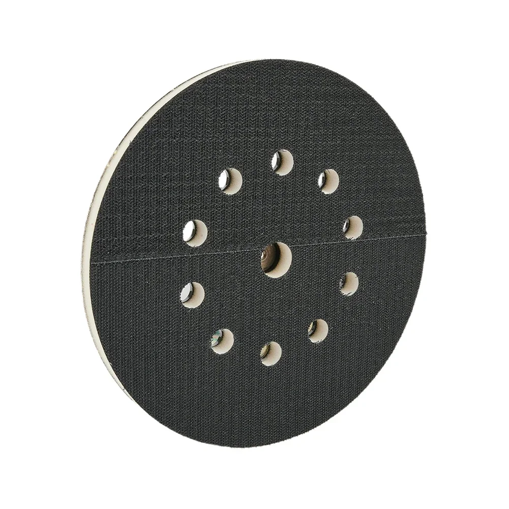 1pcs 215mm Backup 6mm Thread 10 Hole Drywall Sander Hook And Loop Wall Grinding Polishing Plate Sanding Disk Power Tools 3