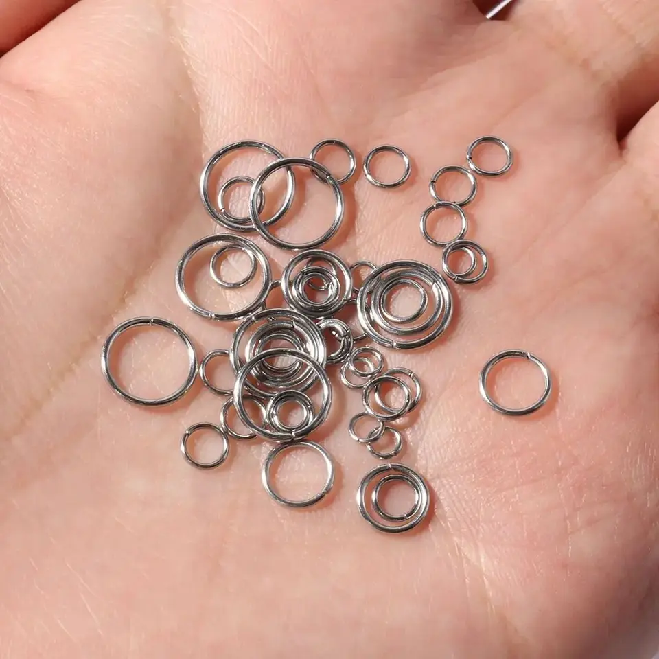 300 Pz/scatola 5mm Anelli Di Salto 925 Sterling Silver - Foto 6