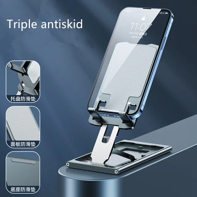 New Tablet Stands For IPad Pro Case Adjustable Foldable Height Angle Phone Holder For Xiaomi IPhone Huawei Samsung Honor Case 3