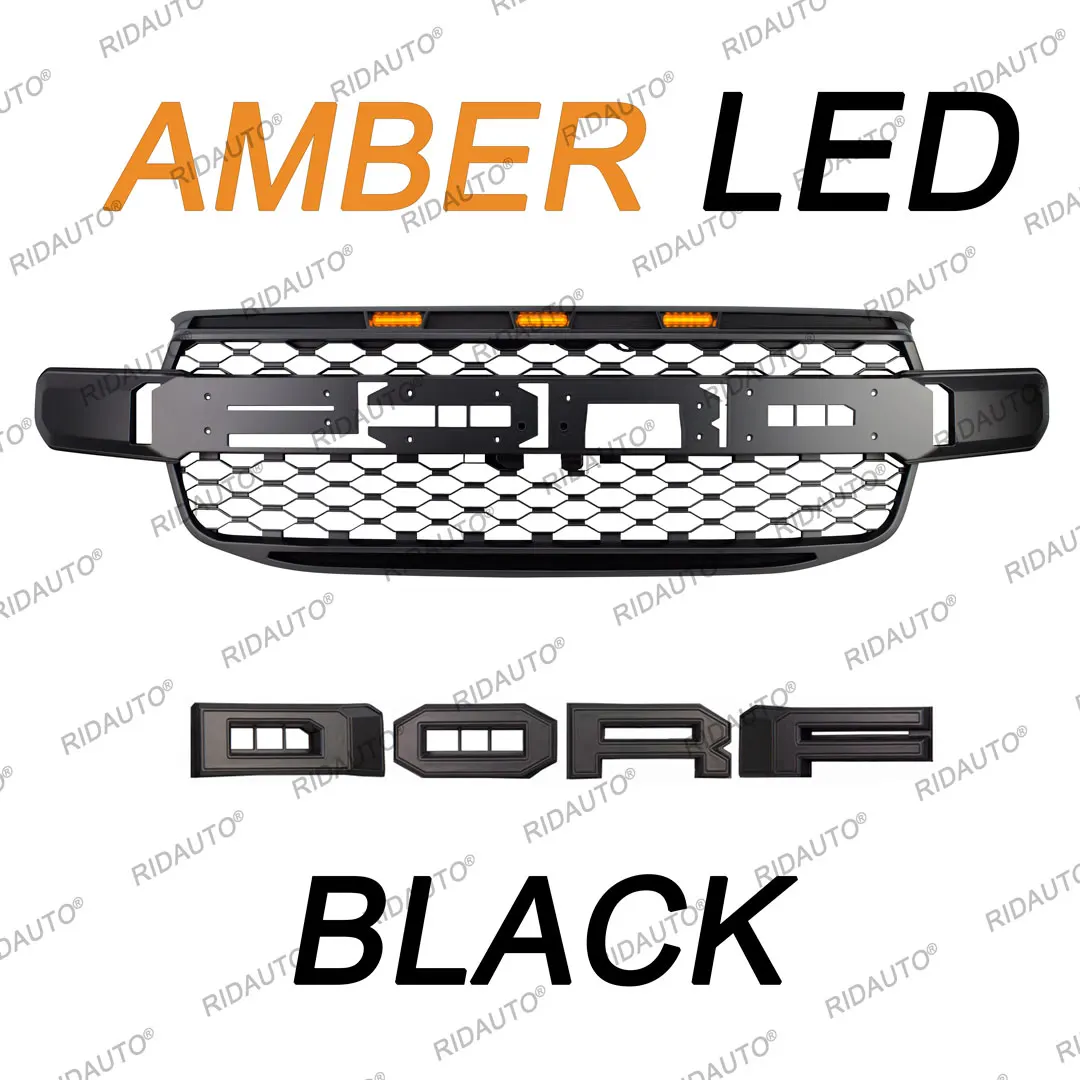 Nuovo Aftermarket Per Ford Ranger 2022 2023 2024 Australia Wildtrak Aggiornamenti Alla Lettera Led Di Ricambio Per Griglia Anteriore In Stile Raptor