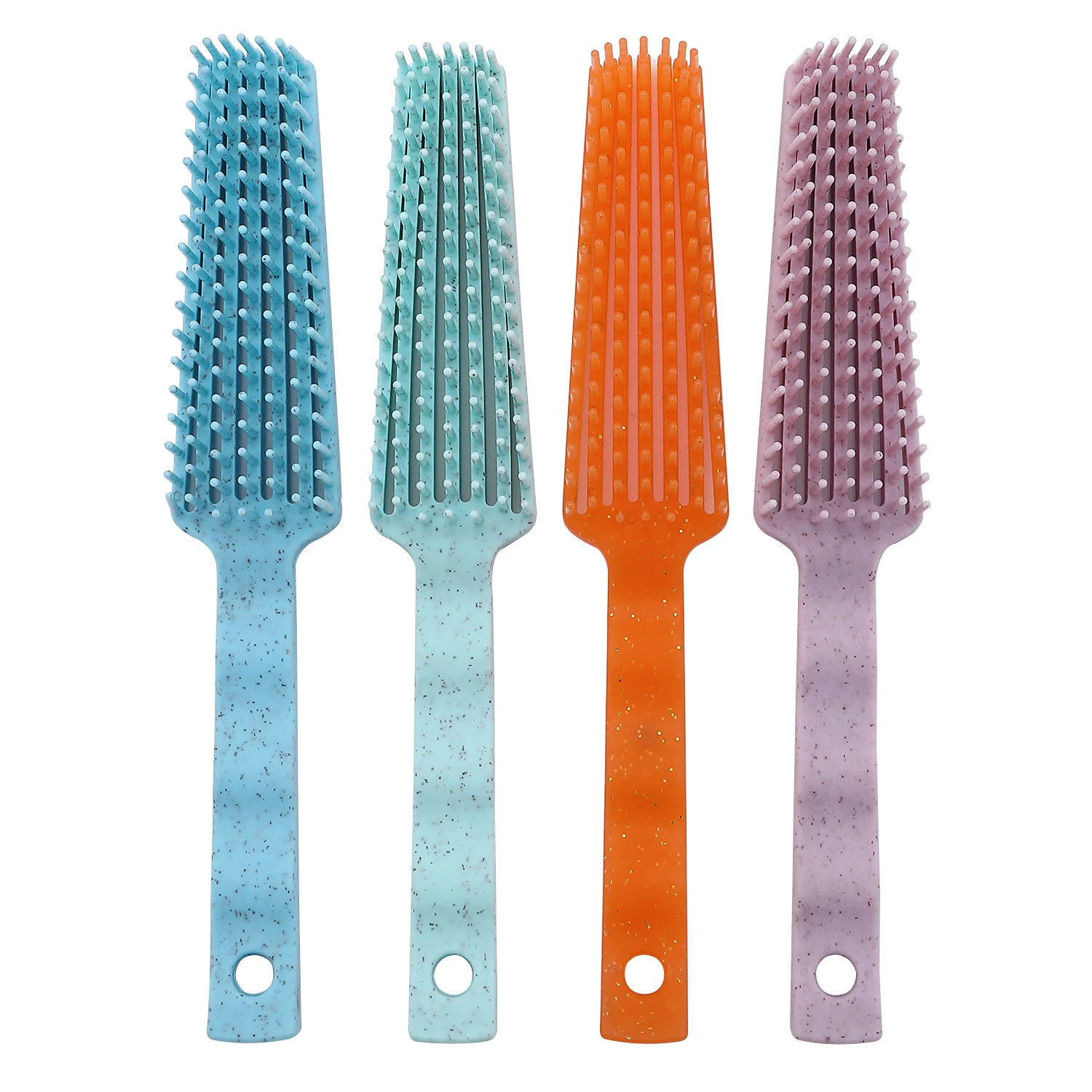 

Wheat Straw Ribs Comb Detangling Hair Brush Scalp Massage Comb Smoothing Hair Brush Wet Curly hairdressing Styling Tools