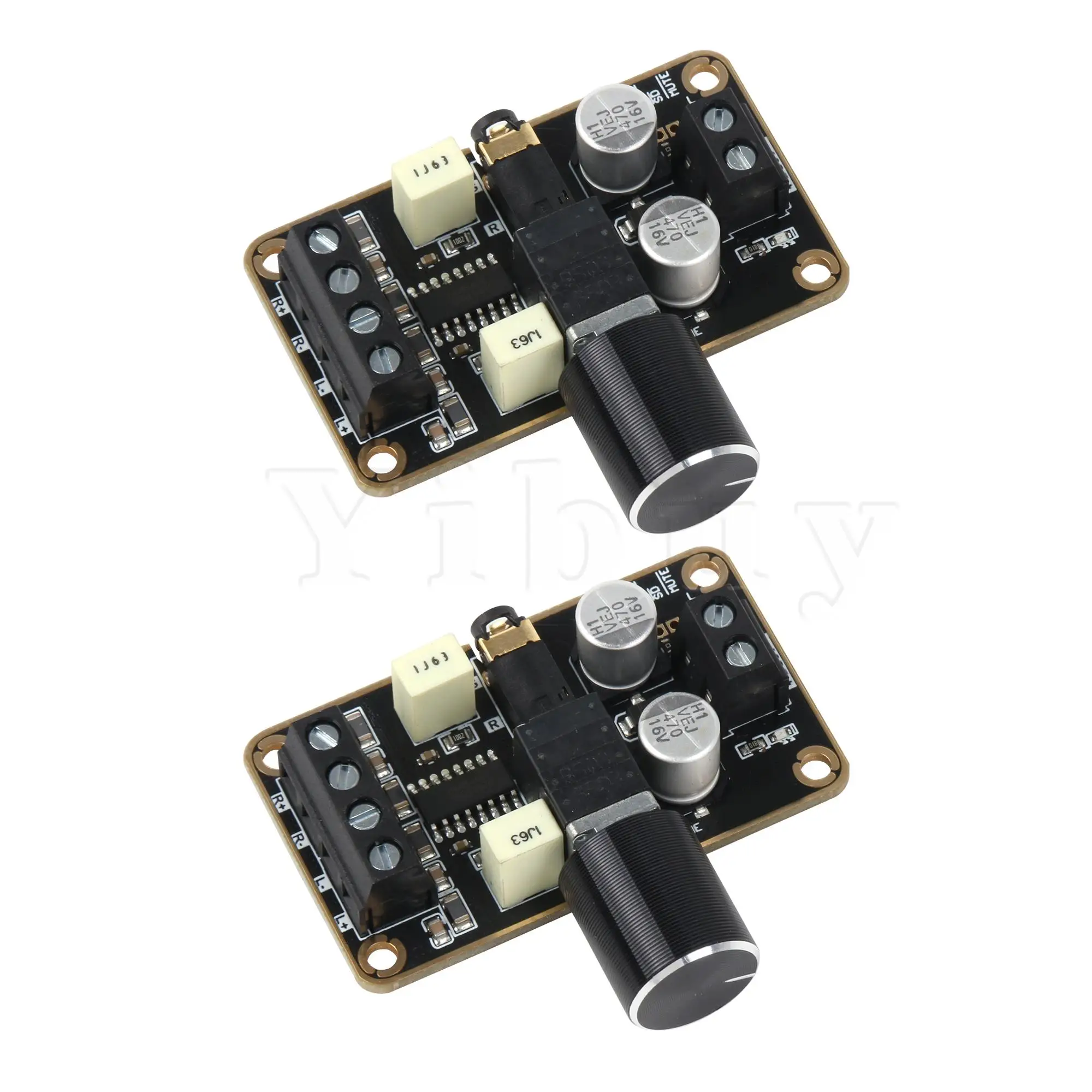 

Yibuy 2 шт., модуль усилителя звука 5Wx2, двухканальная Замена для PAM8406