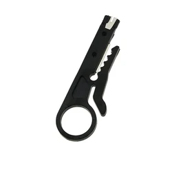 Multifunctional Wire Stripper and Crimper Hand Tool (Black)