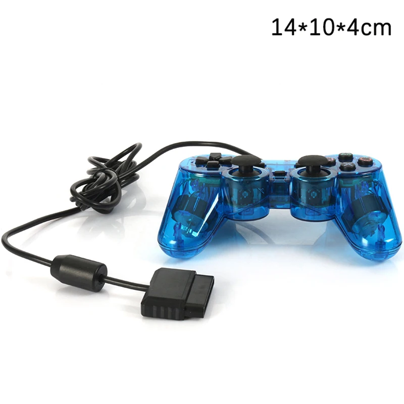 Wired Analog Controller Gamepad Joystick Joypad For PS2/PS1/PS One/PSX Console Dual Shock Vibration Joypad Wired Controller - 6