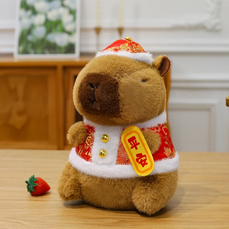 Capybara Plush Toy - Soft, Fluffy Decorative Pillow