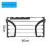 Stainless Steel Balcony Drying Shoe Rack Folding Window Diaper Drying Rack Laundry Clothes Dryer Portable Towel Storage Rack 5