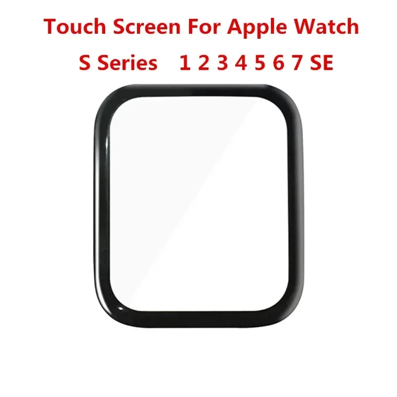 

Outer Screen For Apple Watch Series 7 S7 S1 S2 S3 SE S4 S5 S6 Front Touch Panel LCD Display Out Glass Lens Repair Replace Parts