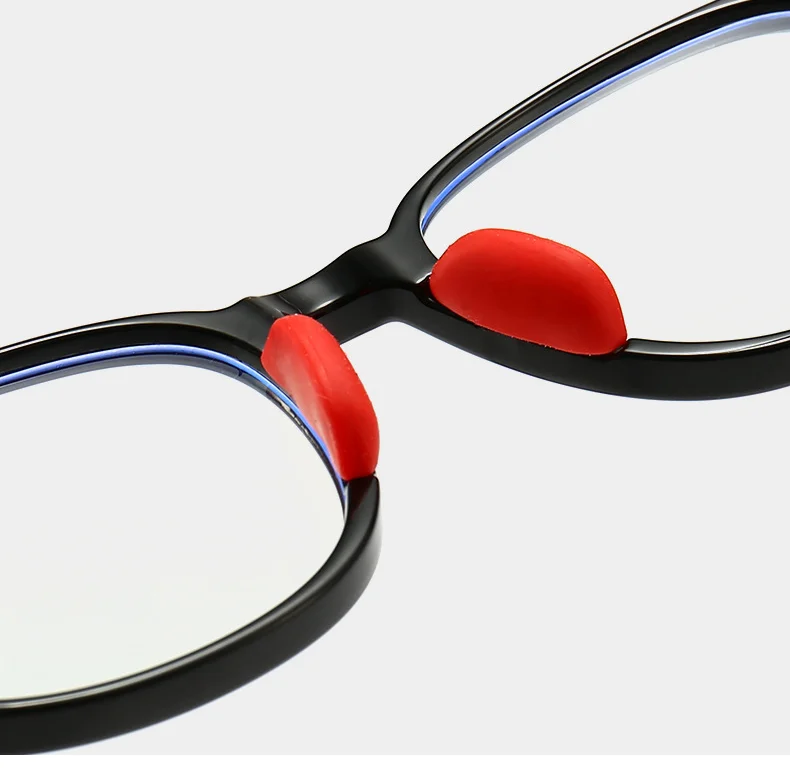 Ralferty TR90 Kinder-Brillengestell, Silikonscharnier, für Mädchen, Jungen, Kinder, Anti-Blau-Brille, flexibel, 0-Dioptrien, verschreibungspflichtiger optischer Rahmen – Detail 15