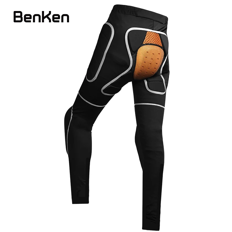 Benken EVA Padded Skiing Pants Knee Hip Pads Drop-resistance Protective Equipment for Snowboarding Outdoor Sports Underwear Shorts