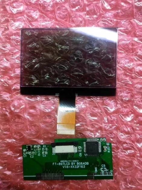 Painel de Tela Lcd para Rádio de Ondas Curtas Yaesu Reparo e Substituição Ft897d Ft897d Ft997 - Imagem 5