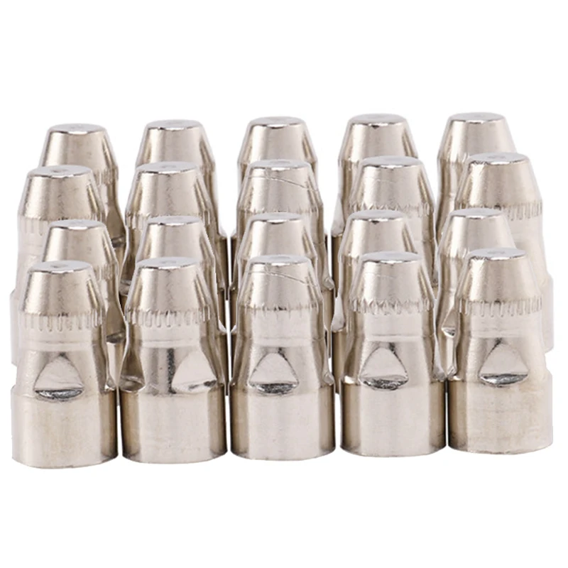 

20Pcs P80 Plasma Cutting Torch Consumable Cutting 60A P80 CNC Plasma Torch Tip Electrode Nozzle 1.3mm