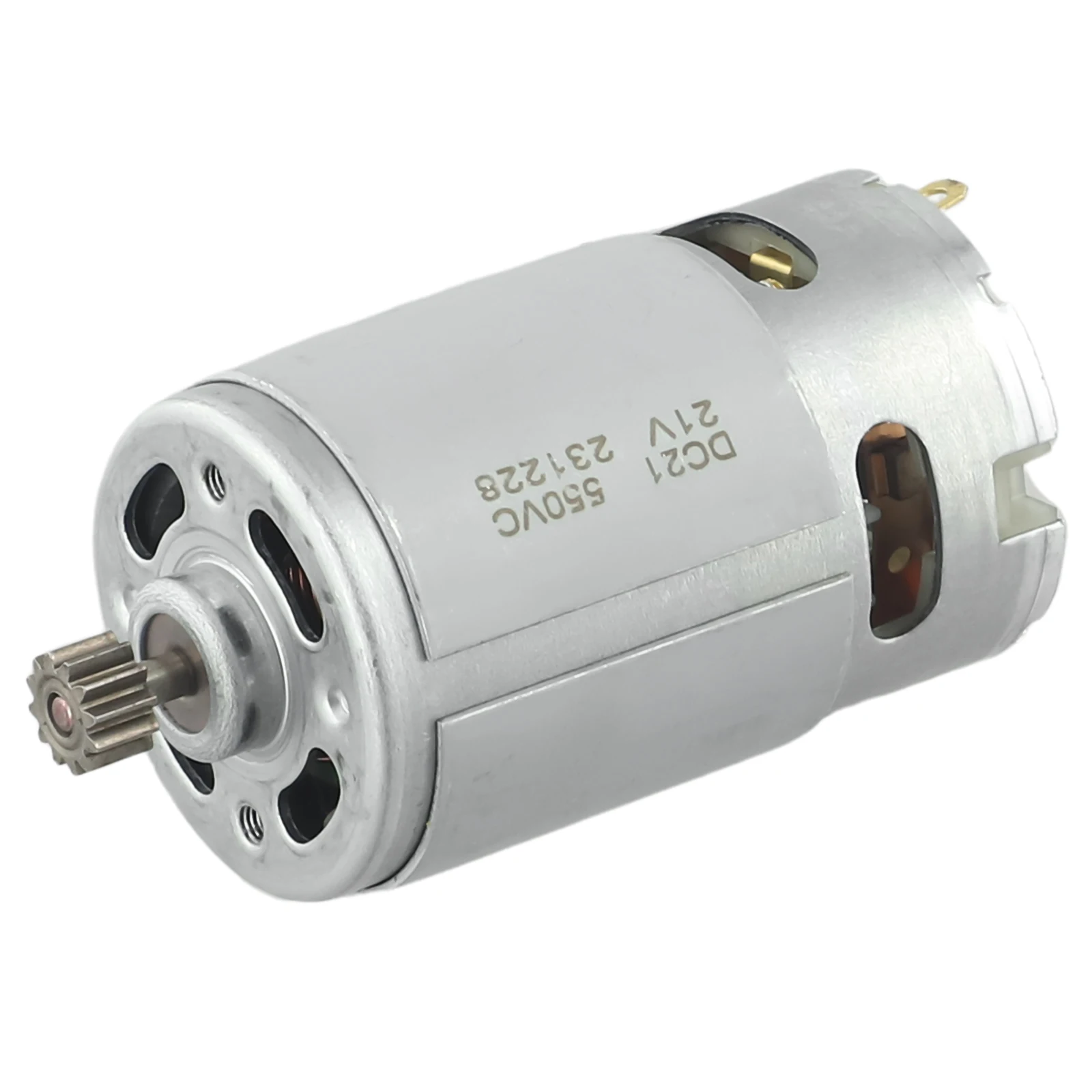 RS550 21V DC-Motor mit Zwei Geschwindigkeiten 12 Zähne DC-Motor für Hochgeschwindigkeits-Hochdrehmoment-DC-Motor Elektrische Bohrmaschine Elektrowerkzeuge – Detail 6