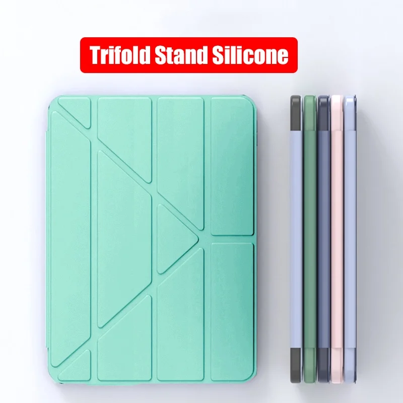 

Case for Samsung Galaxy Tab A8 10.5 X200 Multi-Fold Magnetic Auto Sleep/Wake Soft Flip Leather Stand Shockproof Cover