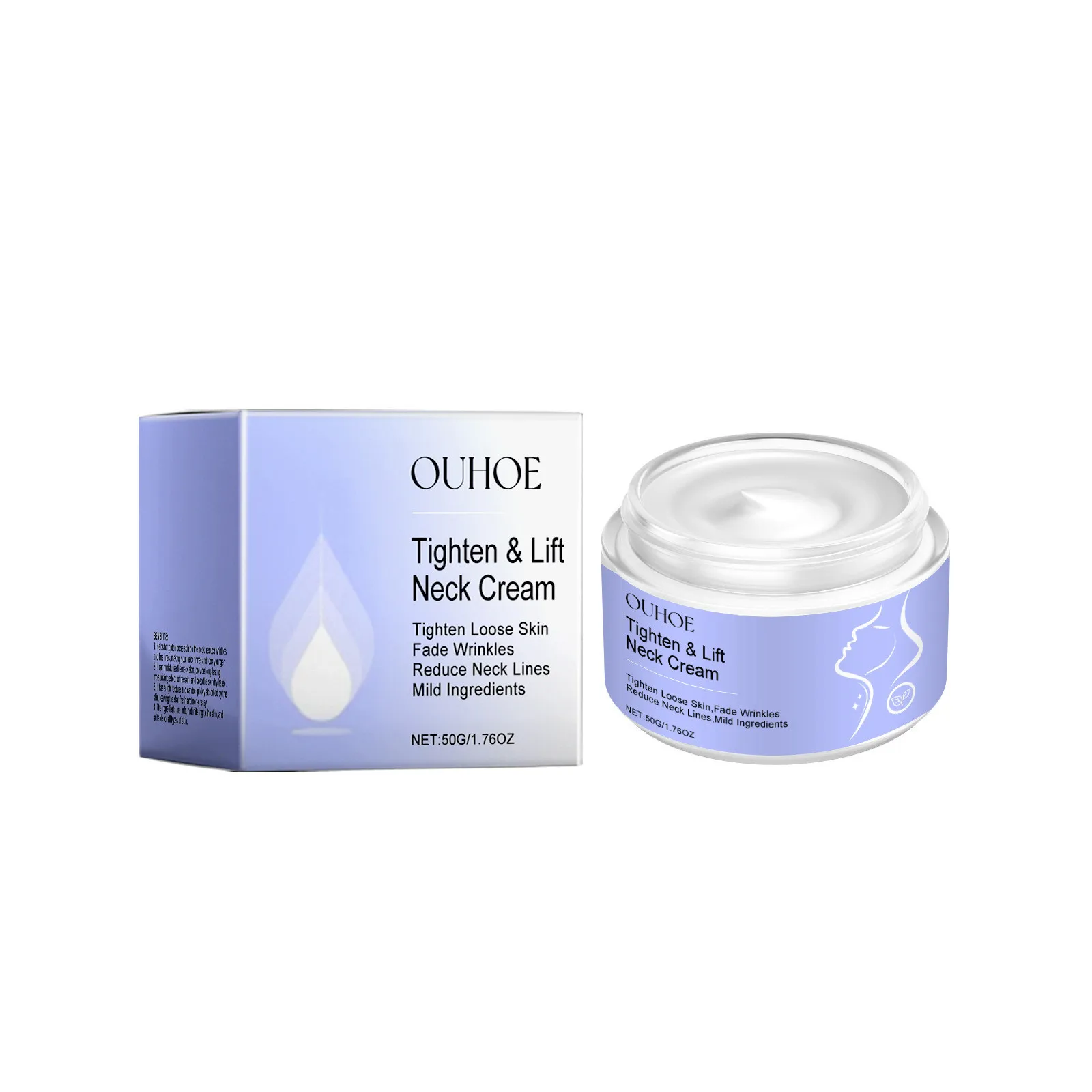 Neck cream anti fine lines tightening lifting firming eliminating double chin brightening smoothing moisturizer skin care