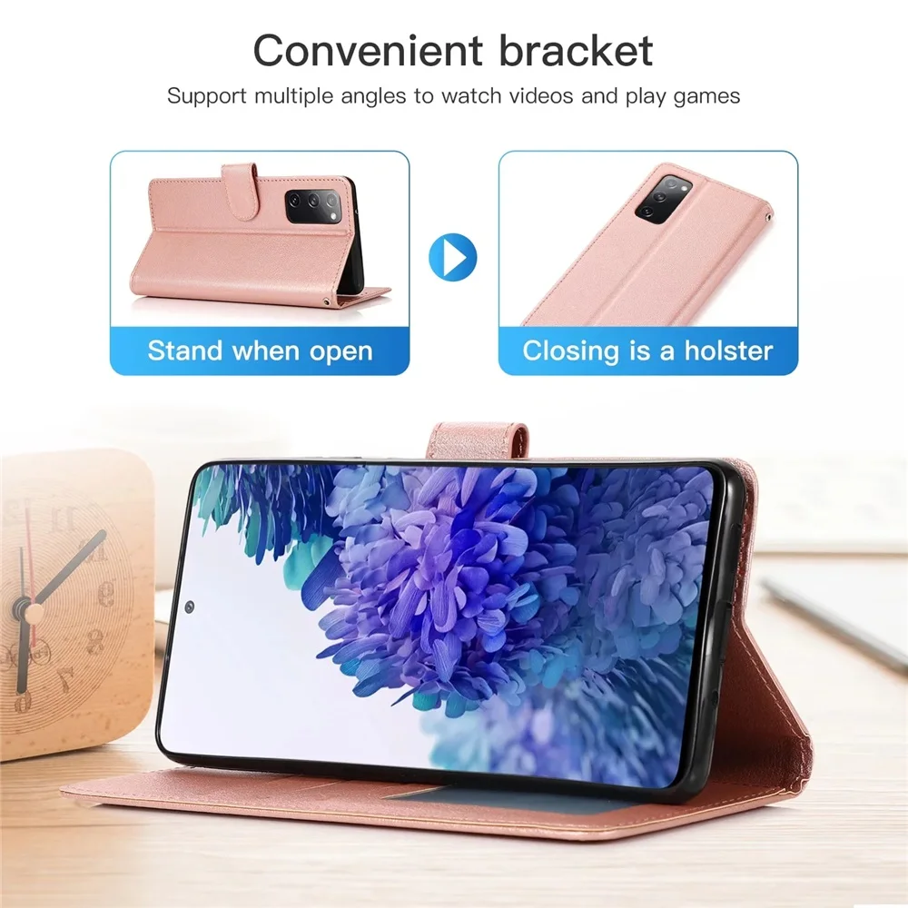 Leather Wallet Phone Case - Luxurious Design & Versatile Functionality