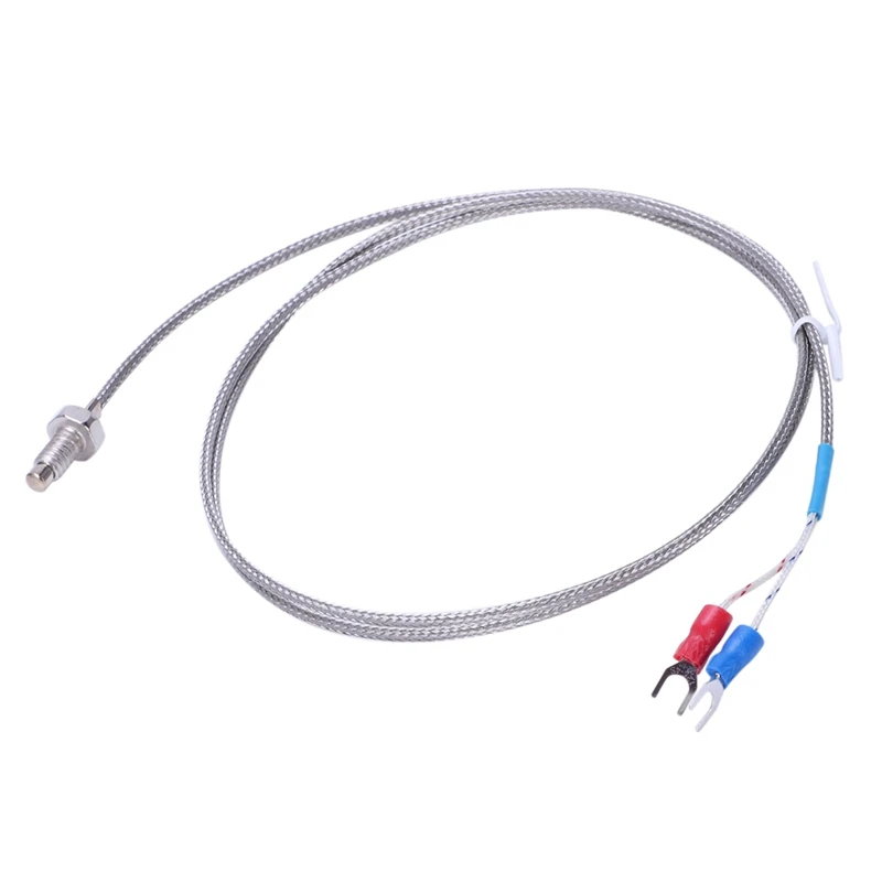 

Hot 5Pcs 3.3Ft K Type Thermocouple Temperature Controller 0-400C Sensor Probe