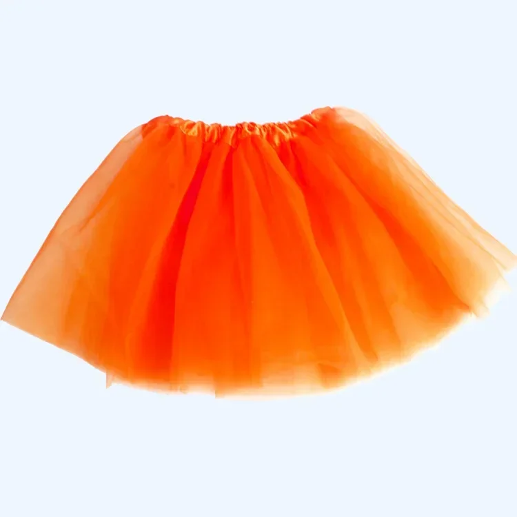 Mädchen-Tutu-Rock, elastisch, Ballett-Tanzkleidung, Tutus, Minirock für Geburtstagsfeier, Tanz, 3-lagiger Tüll für Kinder, Prinzessin 2–8 Jahre – Detail 4
