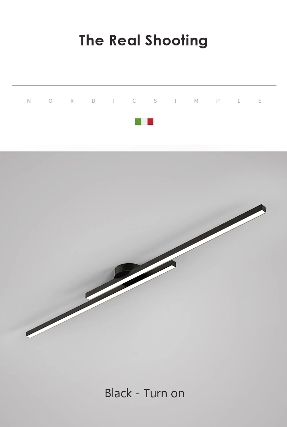 Modern LED ceiling light image 9
