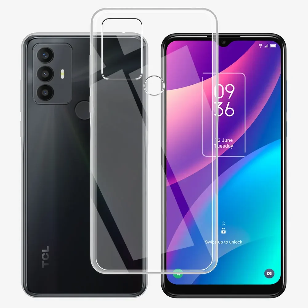 Crystal Clear Silicone TPU Phone Cover - Transparent Protective Case