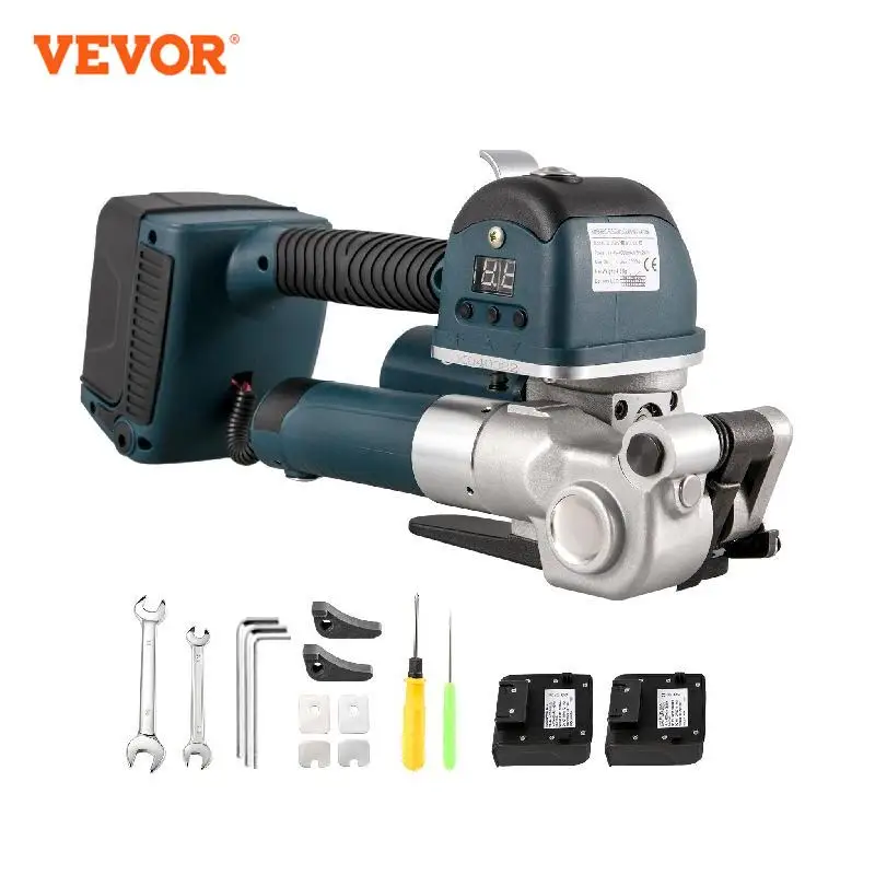 VEVOR DD19A Electric Strapping Machine with Adjustable Tension Force