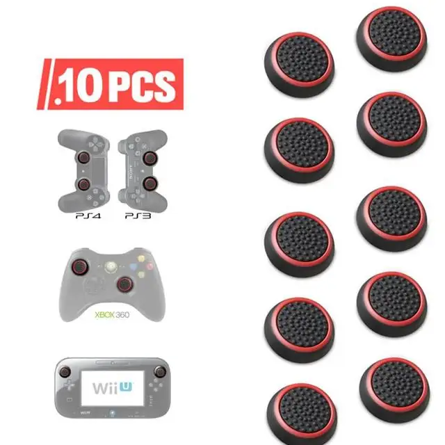 Black Red 10Pcs