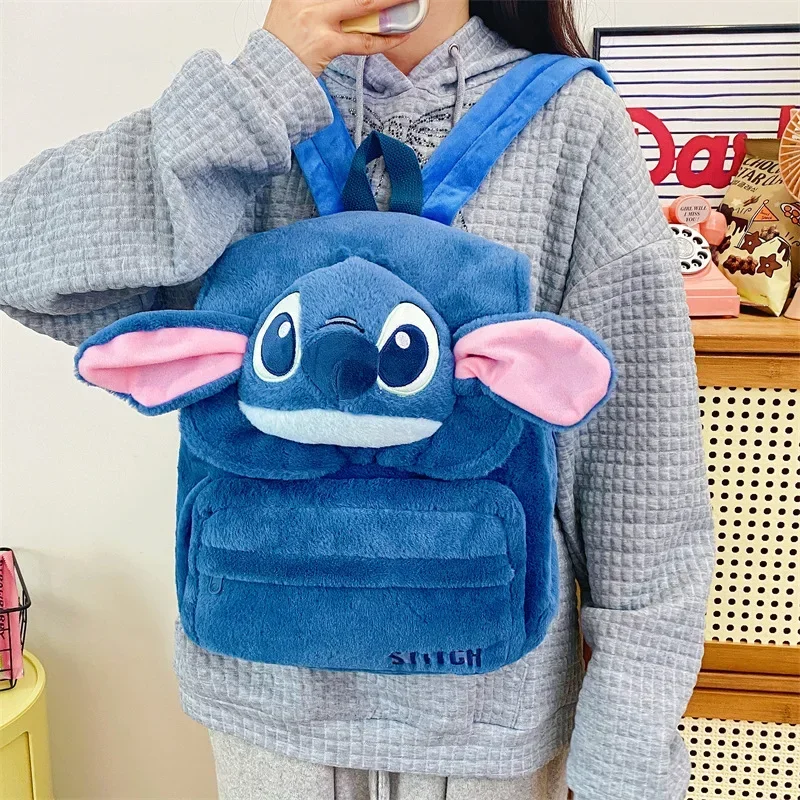 Kawaii Stitch Plush Backpack 6