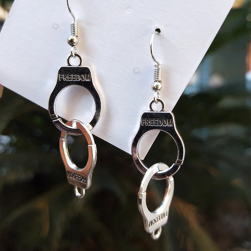 Creative Collection Punk Cool Cute Women Drop Dangle Earrings Ancient Silver Color Skull Knife Cross Pendant Handmade Jewelry dangle earrings drop earrings pendant earrings cross earrings