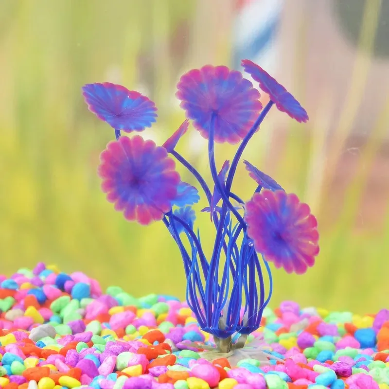 Artificial Aquarium Plants PVC Decorative Accessories
