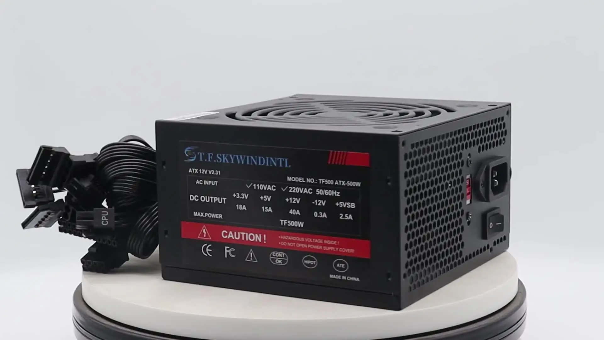 電源ユニット　FPS 500w 10個セット KRPW-N500W/85+ | 80PLUS BRONZE取得 ATX電源 500W | 玄人志向